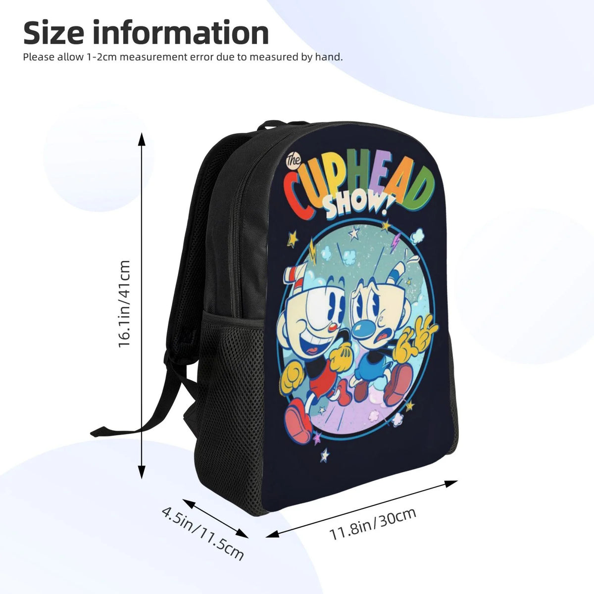 Lightweight Unisex Daypack Backpack U4522