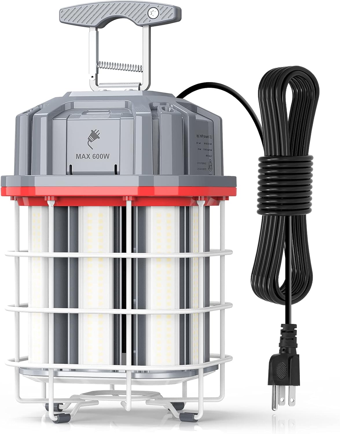 100W LED Construction Light with Hook, Plug and ON/OFF V94341