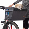 Gray Pet Travel Bike Basket K254097
