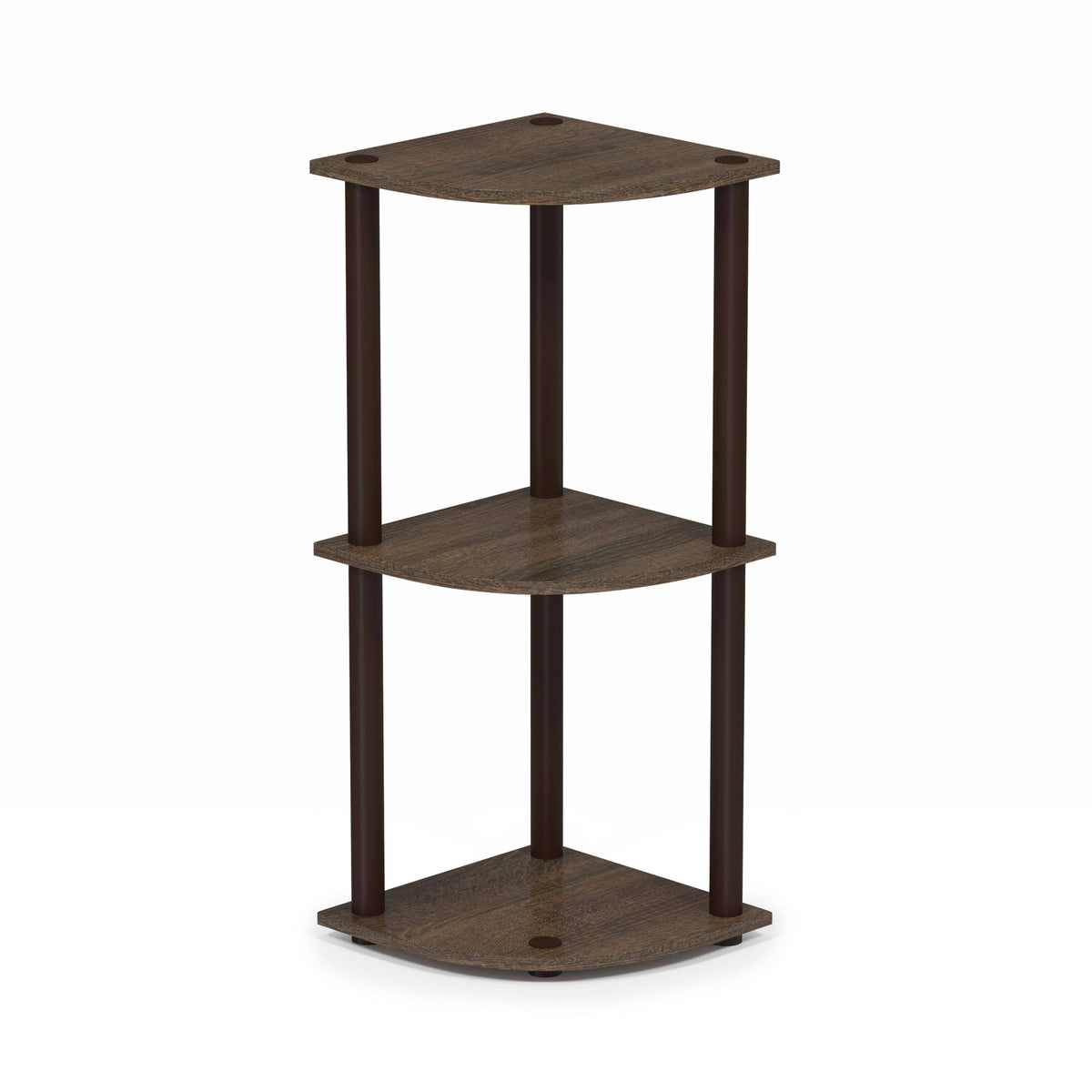 4-Tier Corner Display Rack Shelving Unit Q743