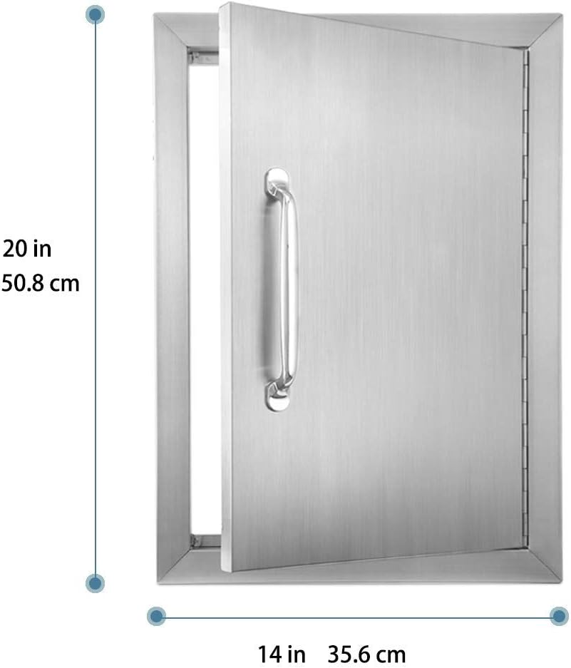 Stainless Steel Outdoor Kitchen Door 14''W X 20''H S203444