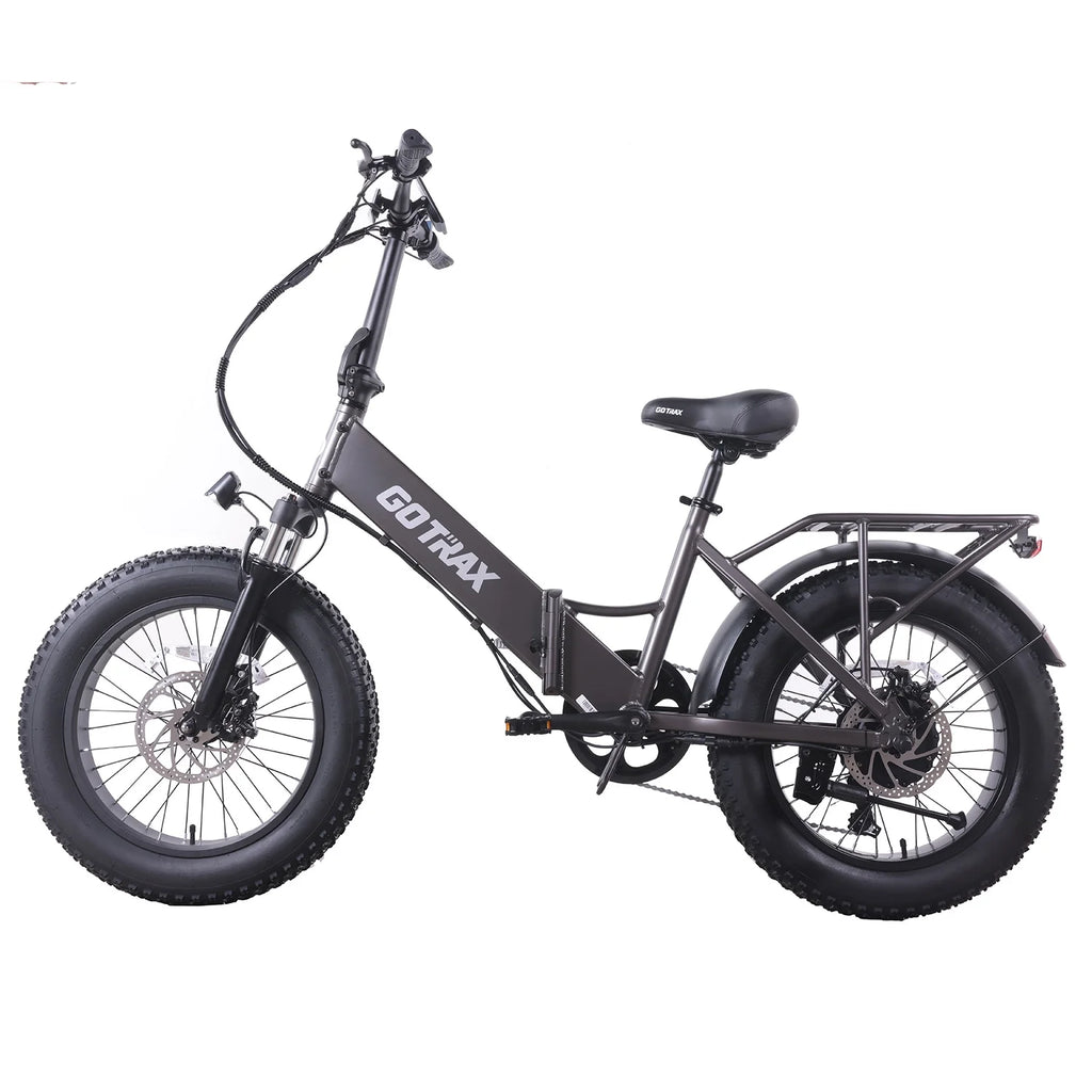 500W Fat Tire Folding Electric Bike T18530