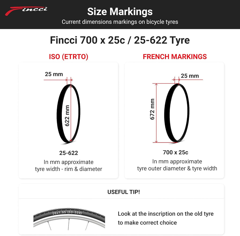 Pair 700 x 25c Foldable 120 TPI Road Racing Bicycle B923