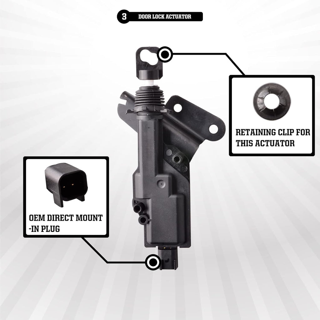 Power Tailgate Lock with Wiring Harness for Toyota Tacoma I585887