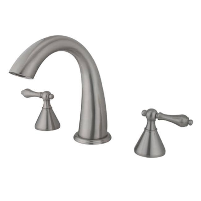 Satin Nickel Two Handle Roman Tub Filler R71434