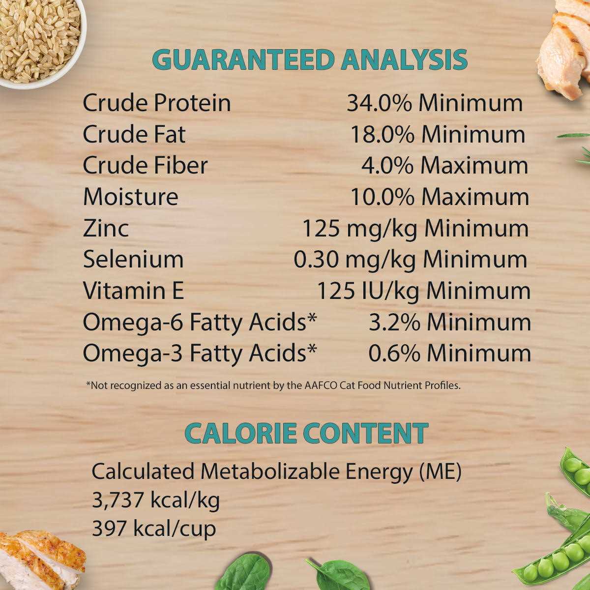 Chicken Brown Rice Recipe Dry Cat Food A8201