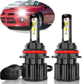 9007 High Low LED Headlight Bulbs, 6000K Cool White, Pack of 2 A812149