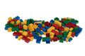 216 Pieces Blue Green Red Yellow Toy Building Block W112865