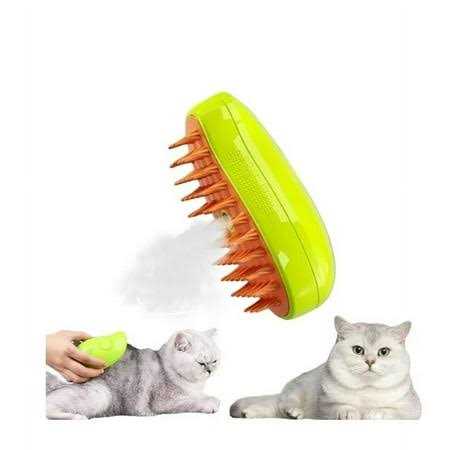 3 In1 Self Cleaning Steam Cat Brush T4480
