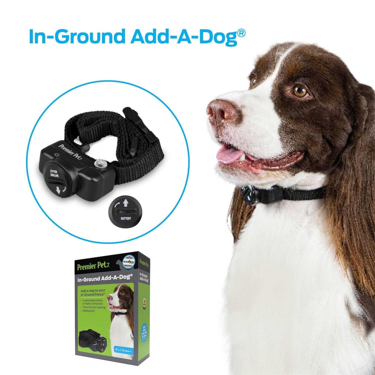 In-Ground Fence Add-A-Dog Collar V600