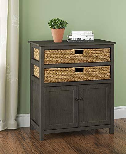 Dark Gray Storage Cabinet P73045