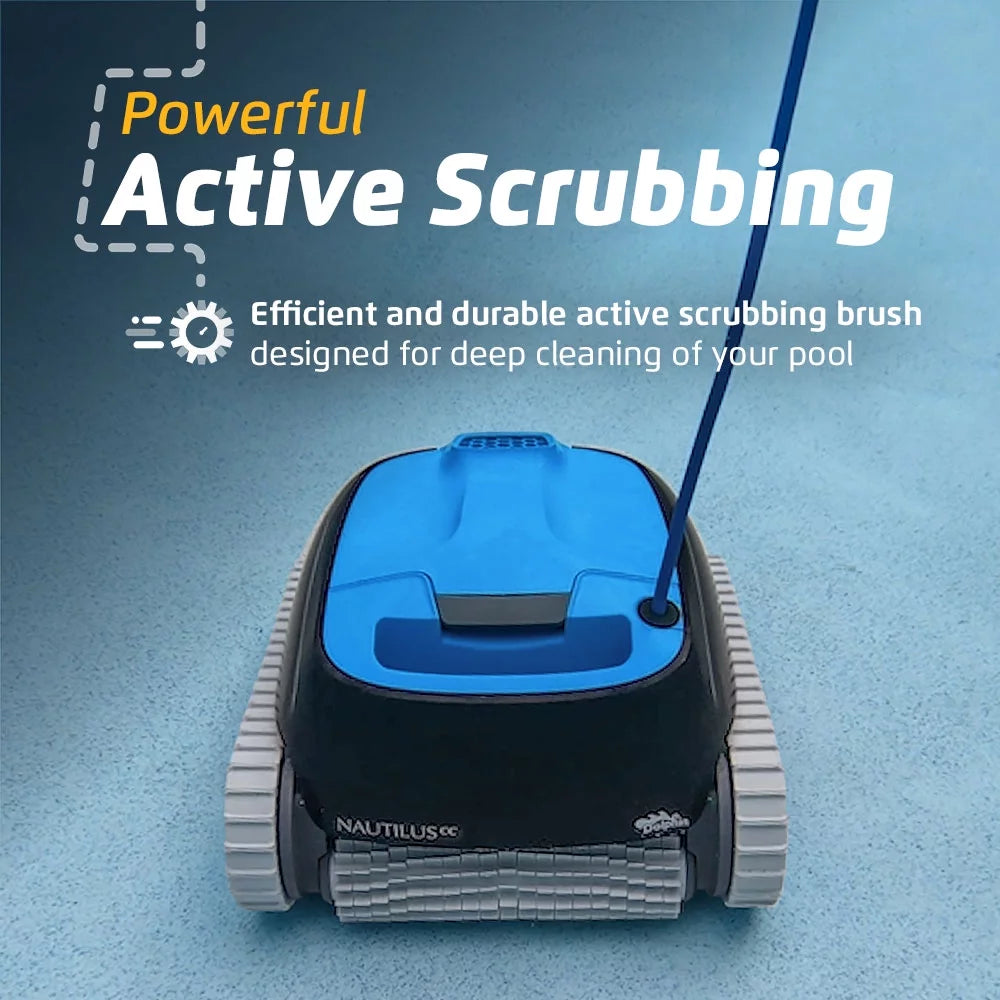 Robotic Pool Vacuum Cleaner with Ultra-Fine Filters F331