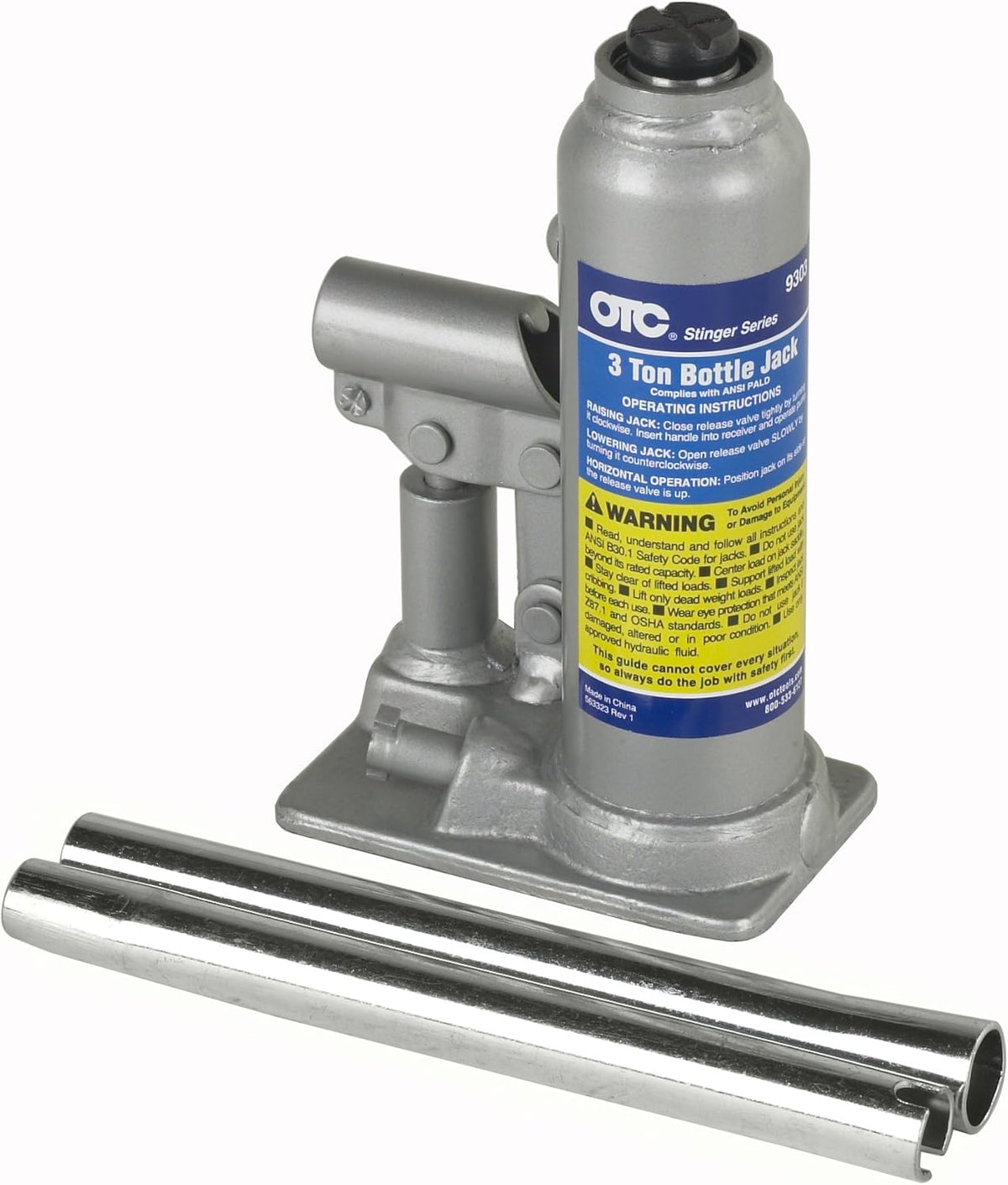 2-Pack 2-Ton Bottle Jack D3284