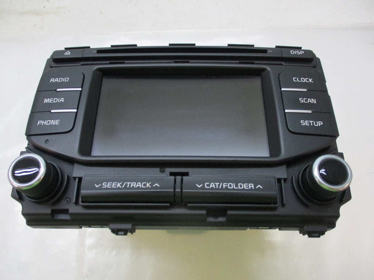 17 18 19 Kia Sportage CD Player Satellite Radio Receiver Head Unit Y8737