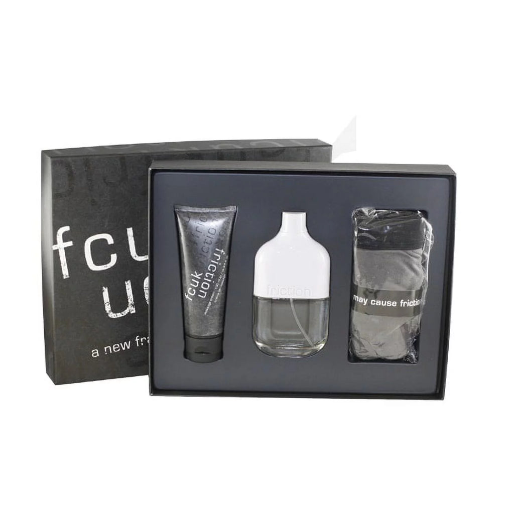 3.4 oz EDT Men's Cologne + Massage Cream + Underwear Set A7018