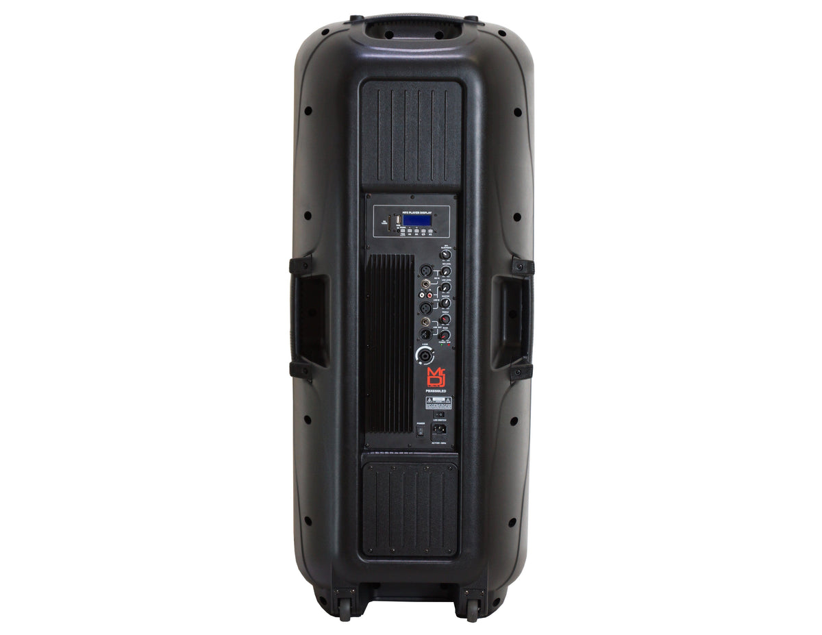 Dual 15” 3-Way Powered PA Loudspeaker F351434