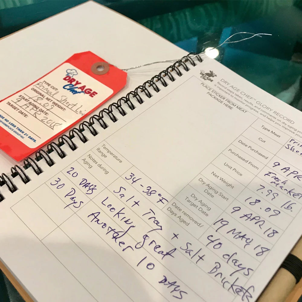 Dry Aging Pan and Record Book E441465