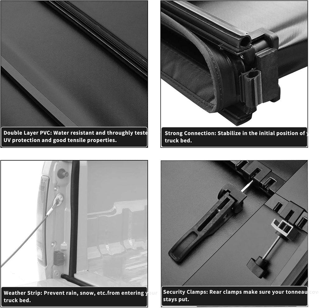 Soft Tri-Fold Truck Bed Tonneau Cover G58907