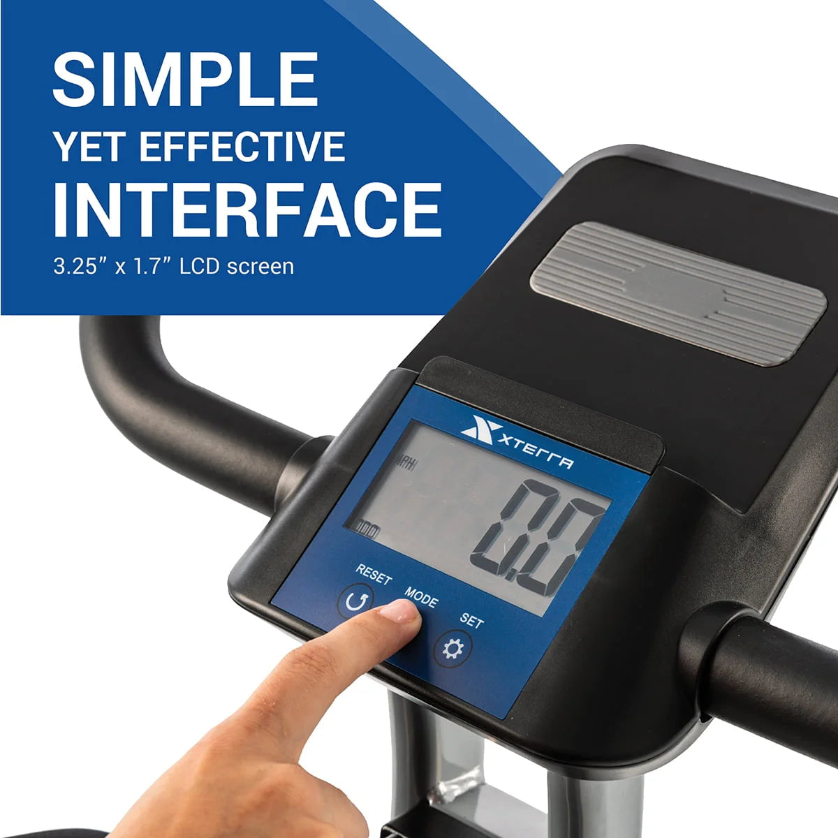 Compact Upright Folding Bike with Magnetic Resistance V497884