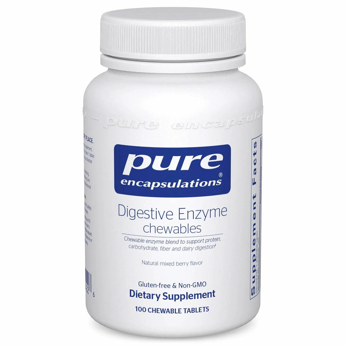 Digestive Enzyme Chewables 100 tabs F7383