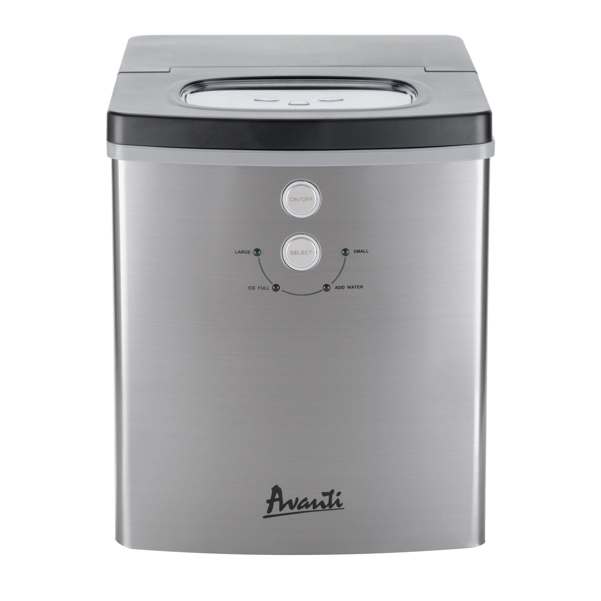 Portable Countertop Ice Maker in Stainless Steel J48545