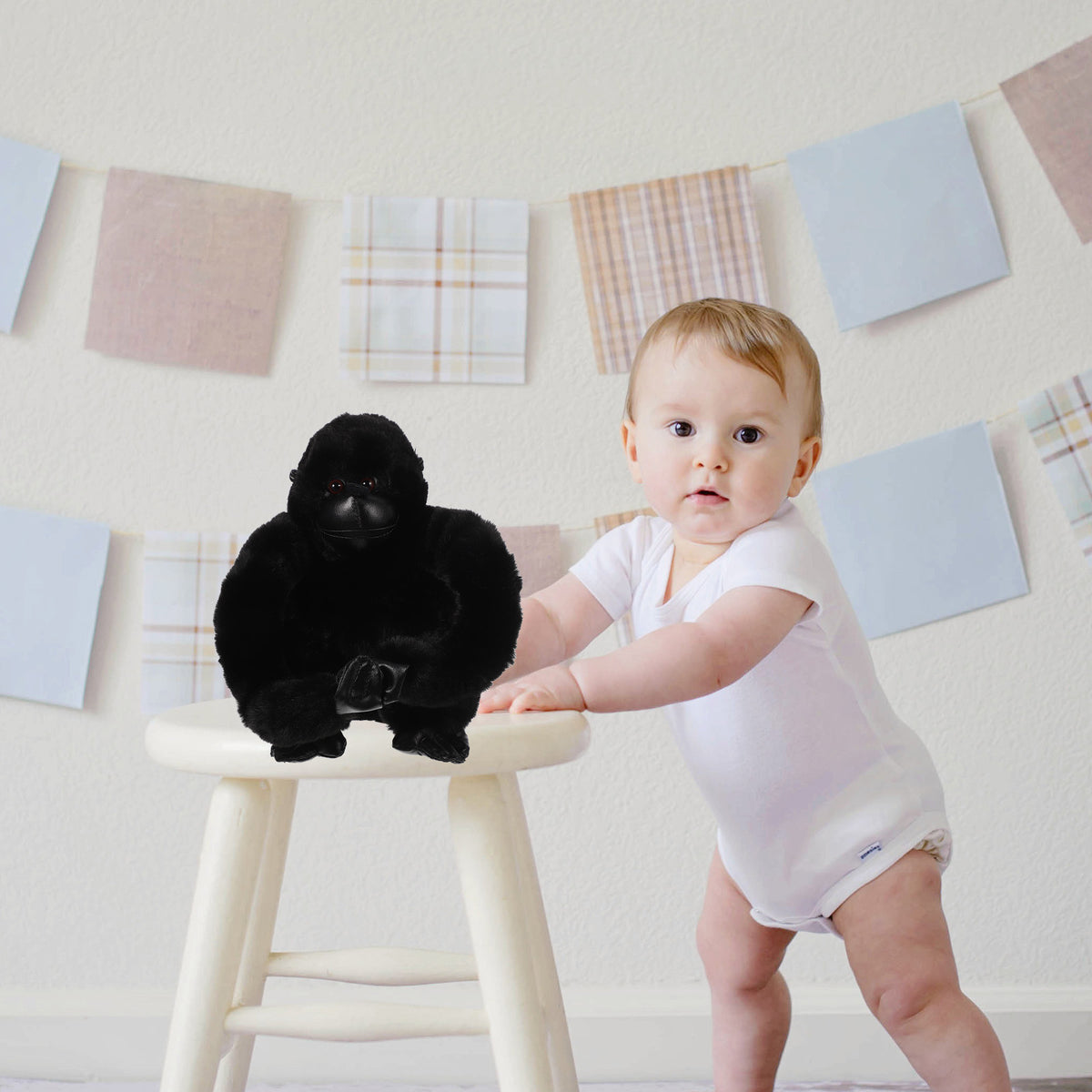 Large Plush Gorilla Stuffed Doll P8049