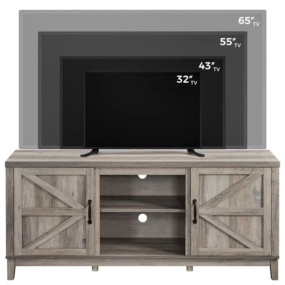Gray Storage TV Stand V403