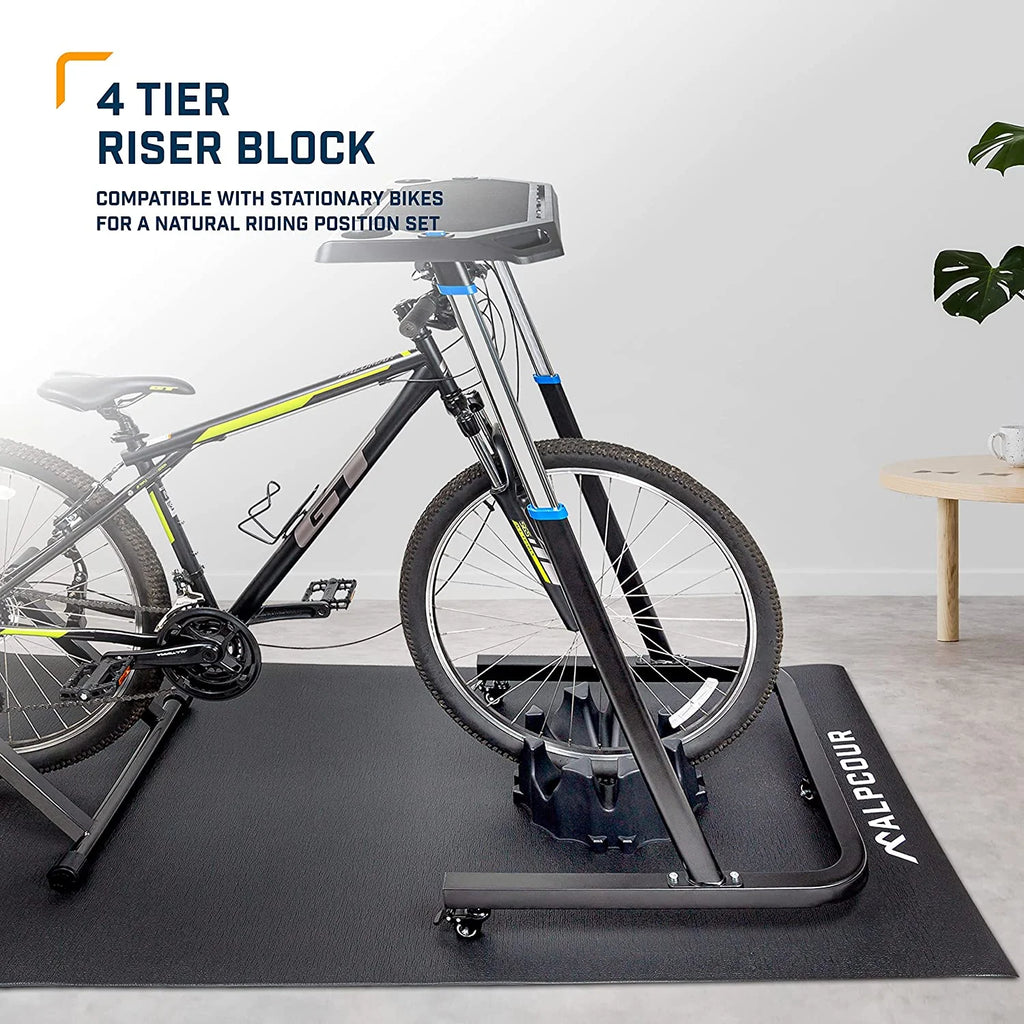 4-Tier Bike Trainer Riser Block Q876029