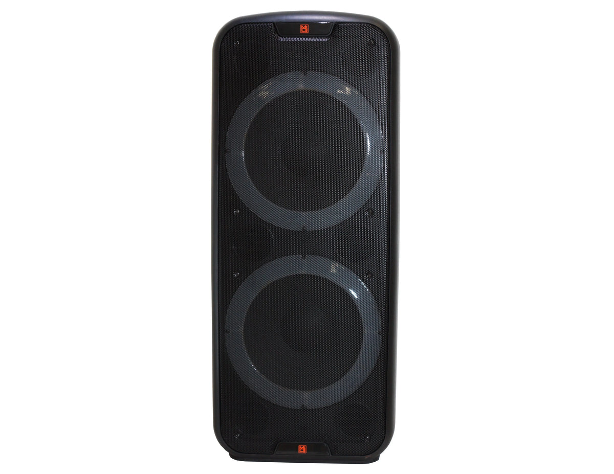 Dual 15” 3-Way Powered PA Loudspeaker F351434