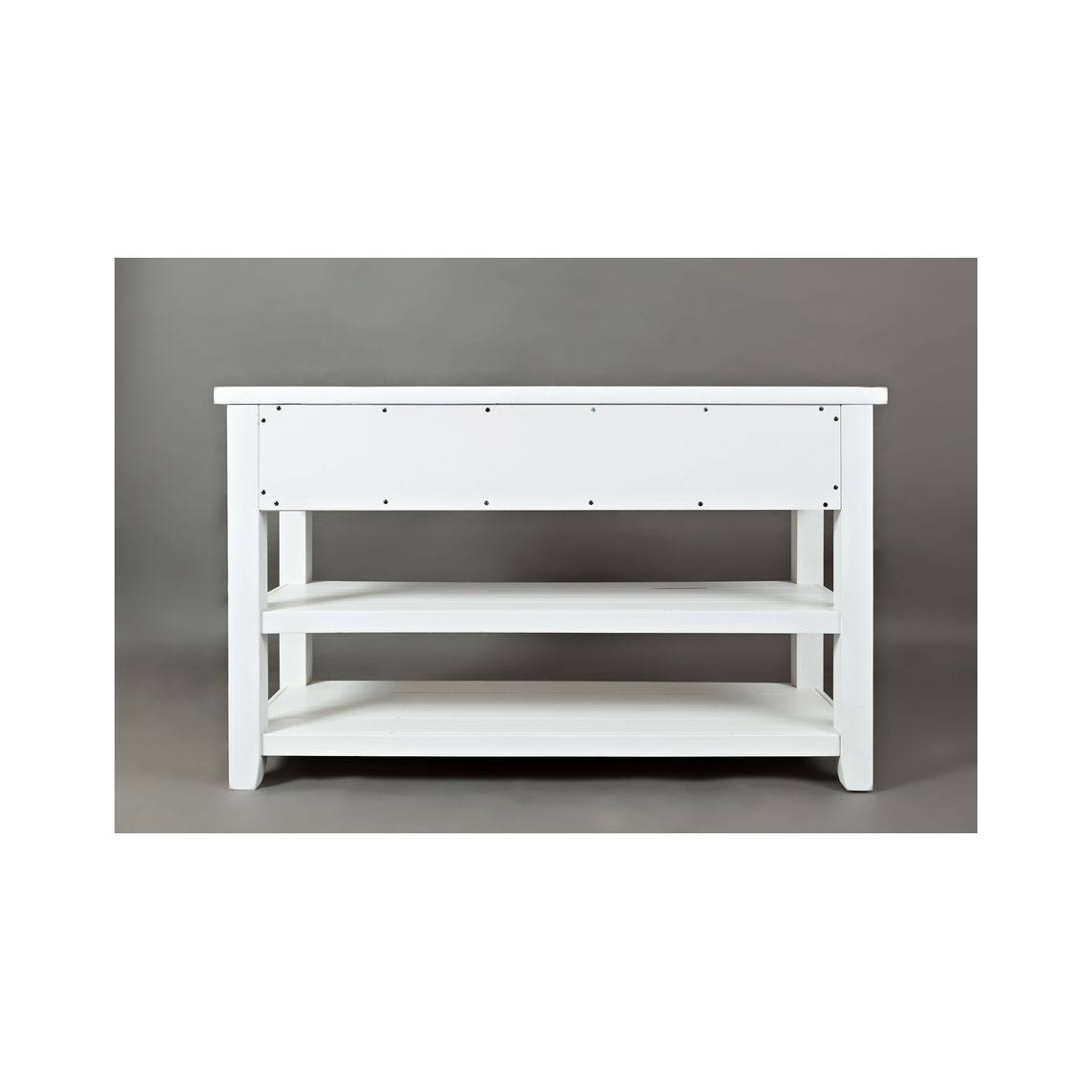 Weathered White Sofa Table H2845