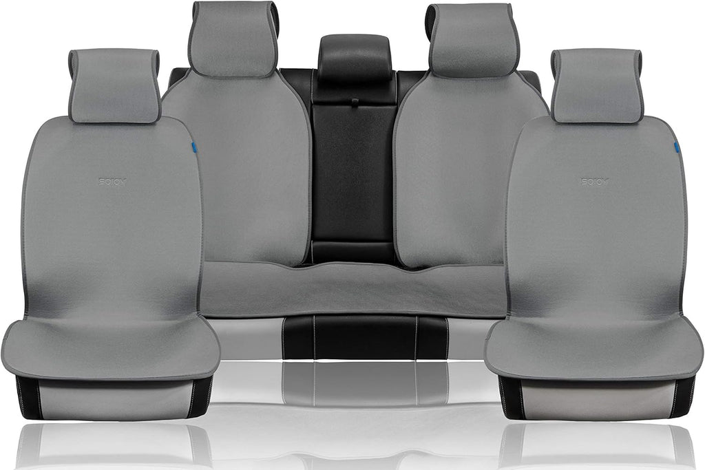 Brown and Tan Car Seat Covers Full Set I923