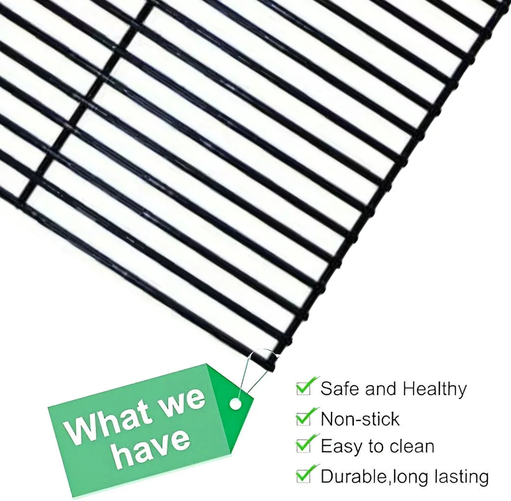 Set of Two 17 inch Grill Cooking Grates Replacement Parts for Gas Grills N315