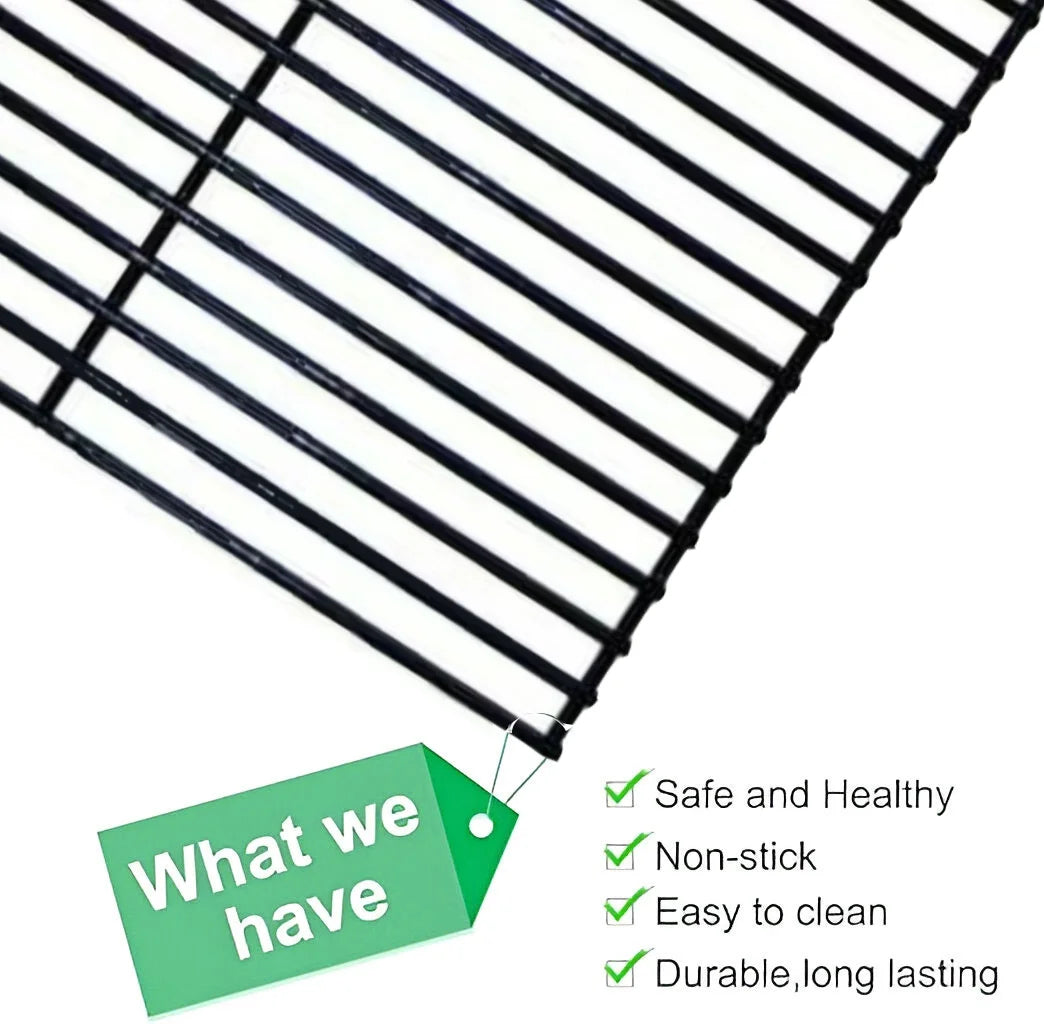 Set of Two 17 inch Grill Cooking Grates Replacement Parts for Gas Grills N315