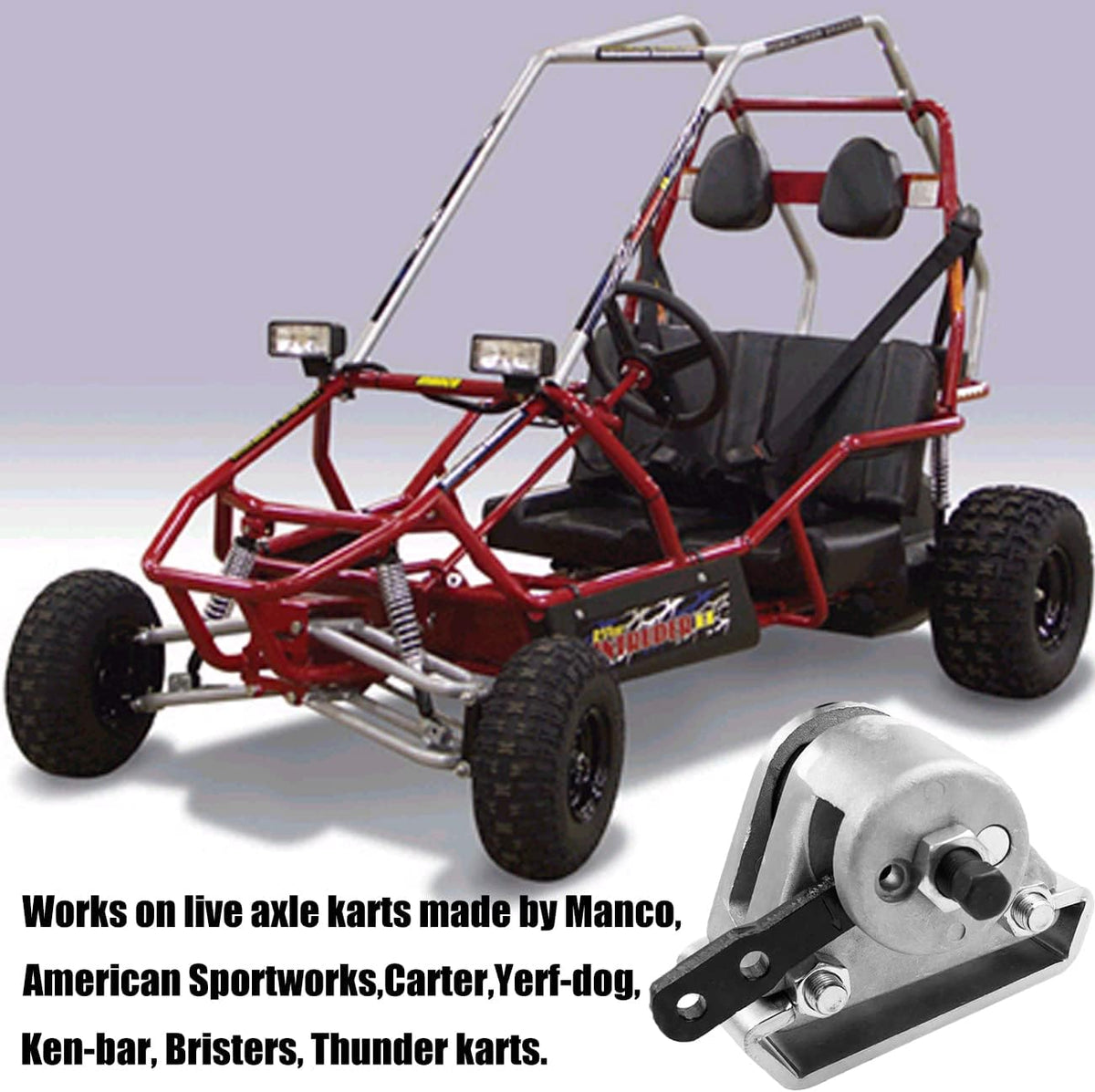 Go Kart Brake Kit Pack of 2 K8075