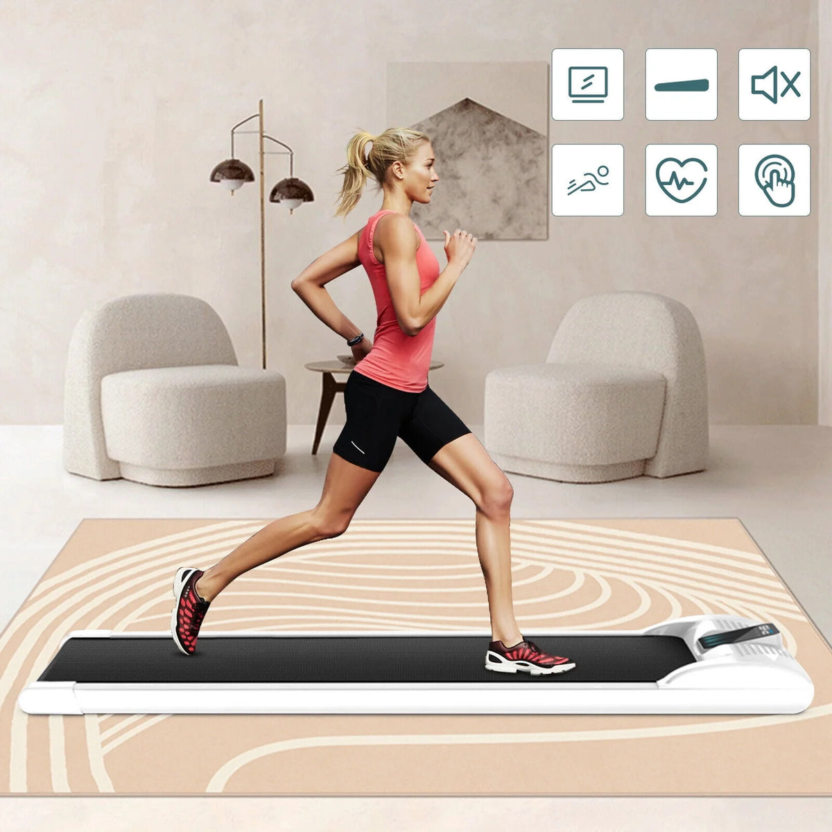 Portable Electric Under Desk Treadmill P4480