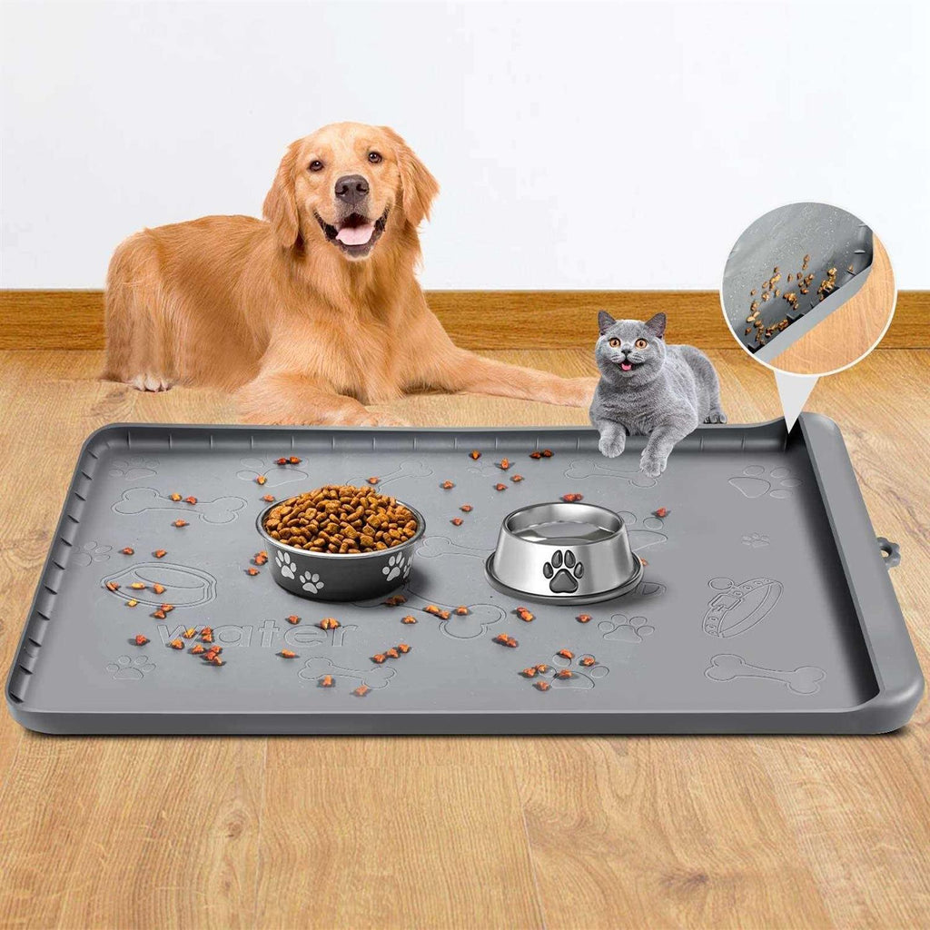 Silicone Dog Food Mat with Pocket C97223