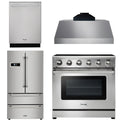 36 Electric Range, Range Hood, Refrigerator, Dishwasher Y155