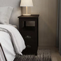 Narrow End Table with 2 Drawers and 1 Open Shelf J532208