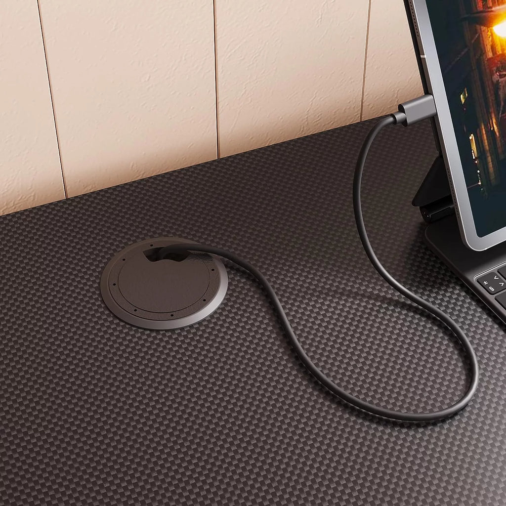 86.6 inch L-Shaped Reversible Computer Desk with Shelves I1110
