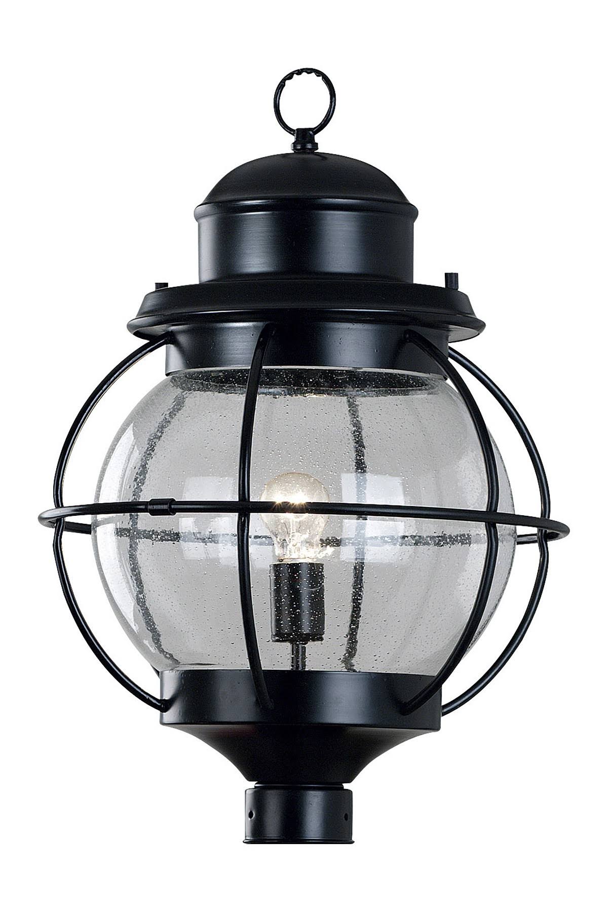 Black Post Lantern E912684