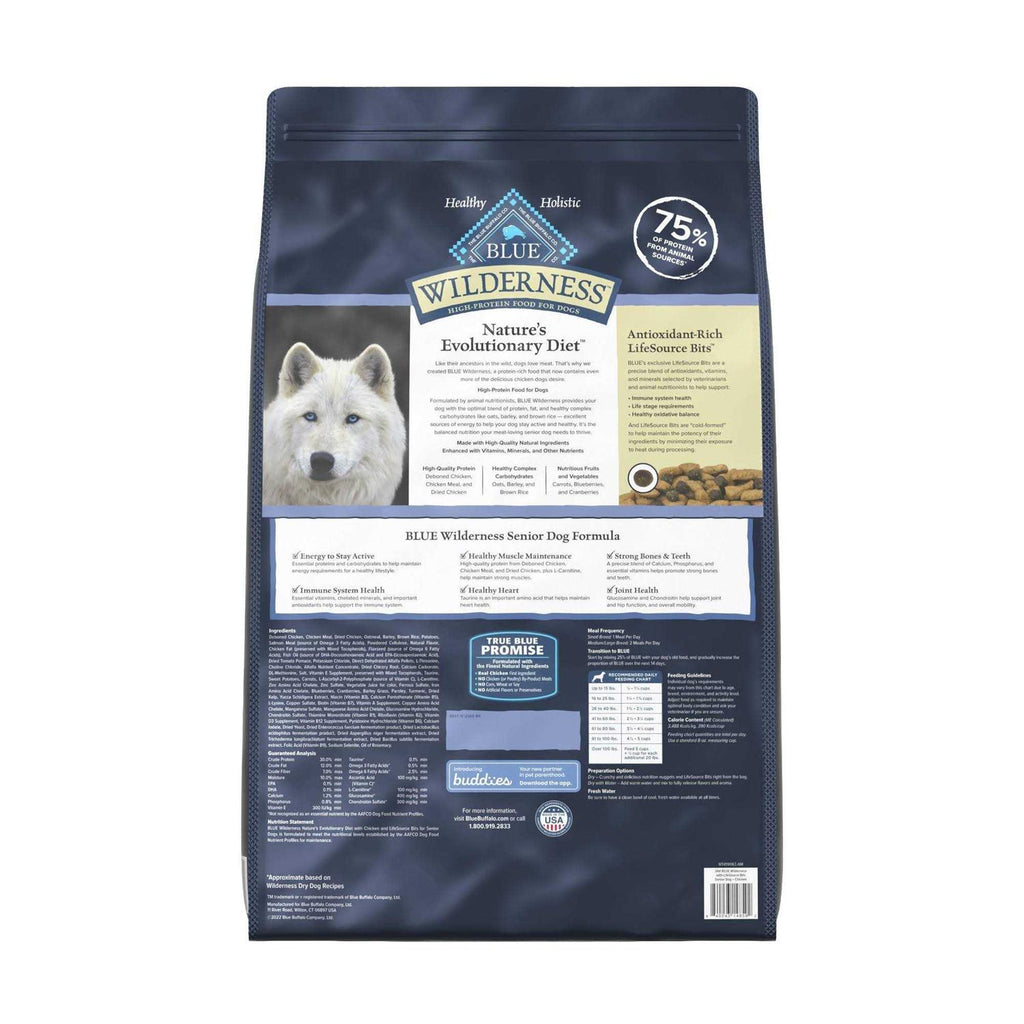 Chicken Senior Dry Dog Food U195141