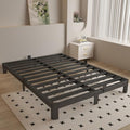 Black 16 Inch Metal Platform Full Size Bed Frame N209