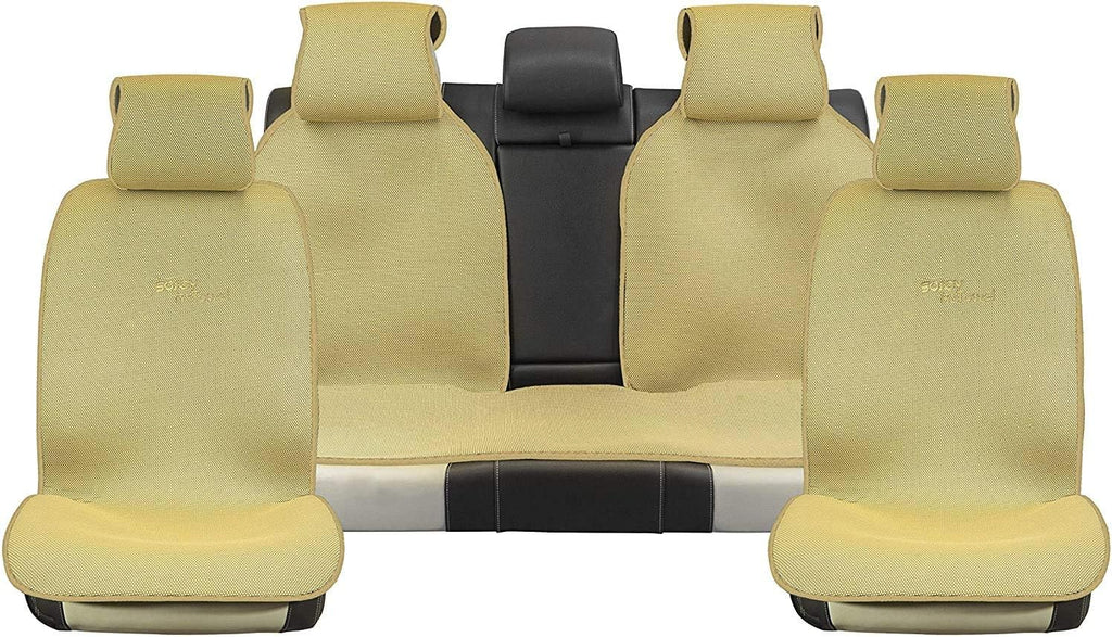 Brown and Tan Car Seat Covers Full Set I923