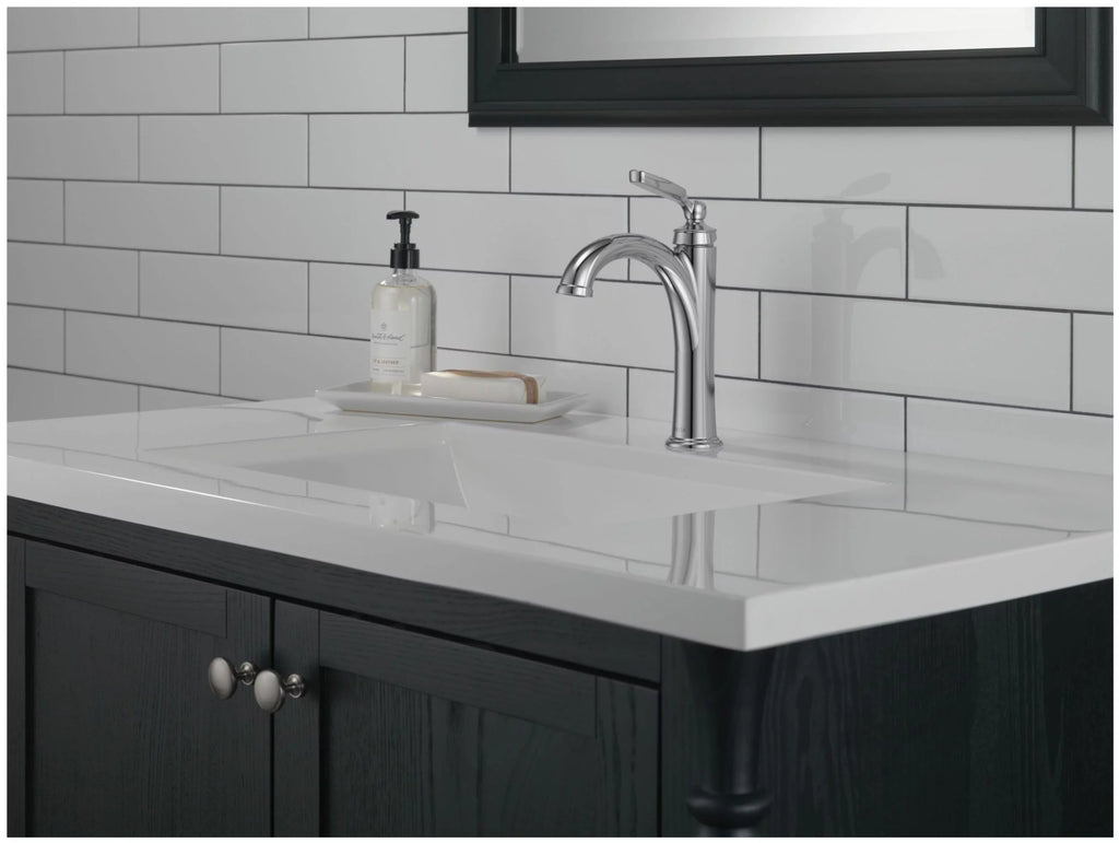 Chrome Single Hole Bathroom Faucet X545
