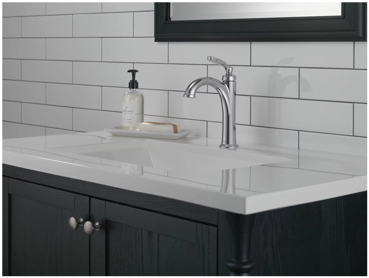 Chrome Single Hole Bathroom Faucet X545