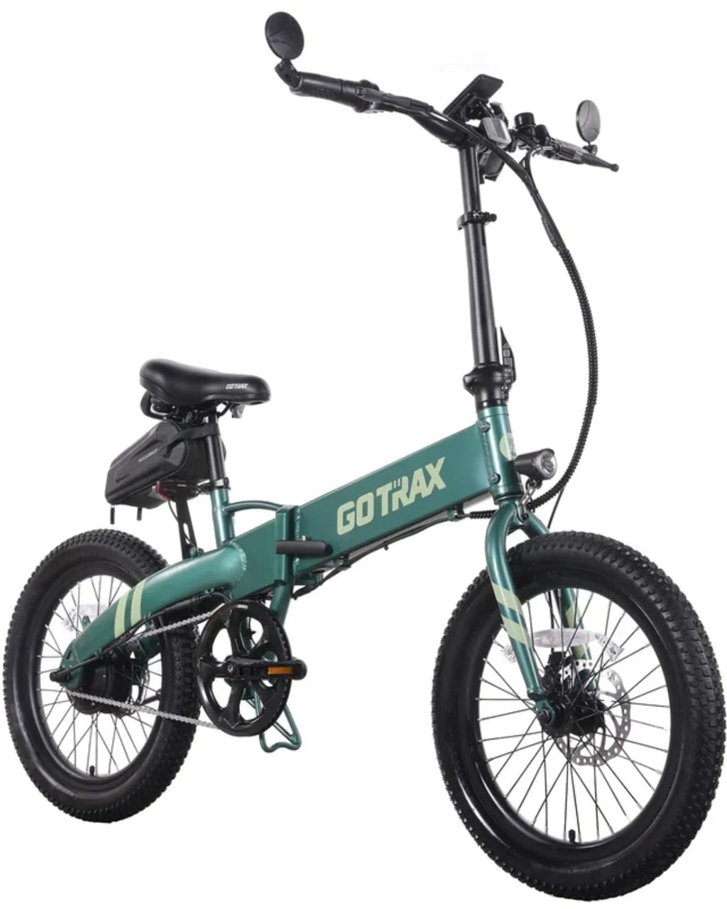 Folding Electric Bike 350W Motor Black U879599
