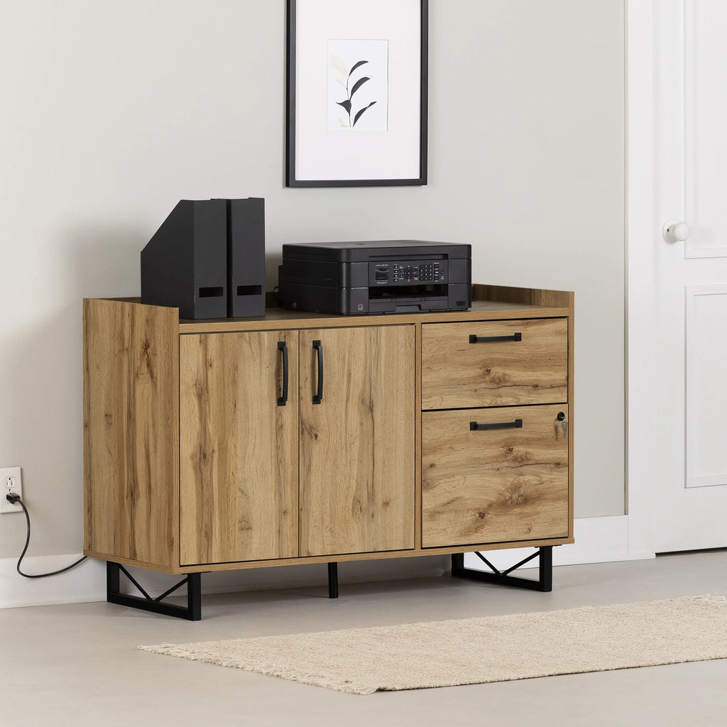 Nordik Oak Credenza B84348