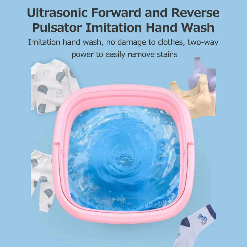 Portable Folding Washing Machine with Drain Hole I423861