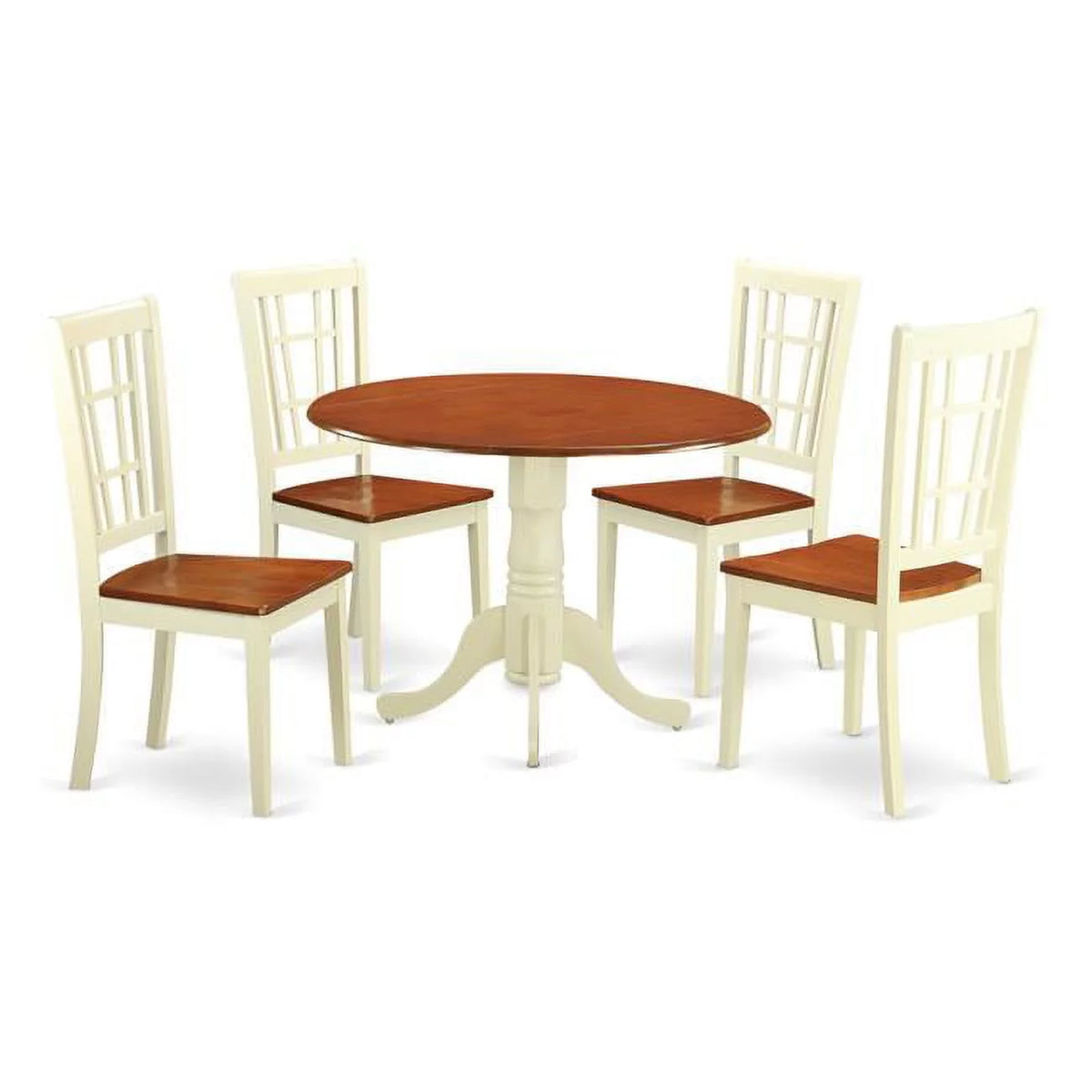 5 Piece Dining Room Set with Table & 4 Chairs J951765