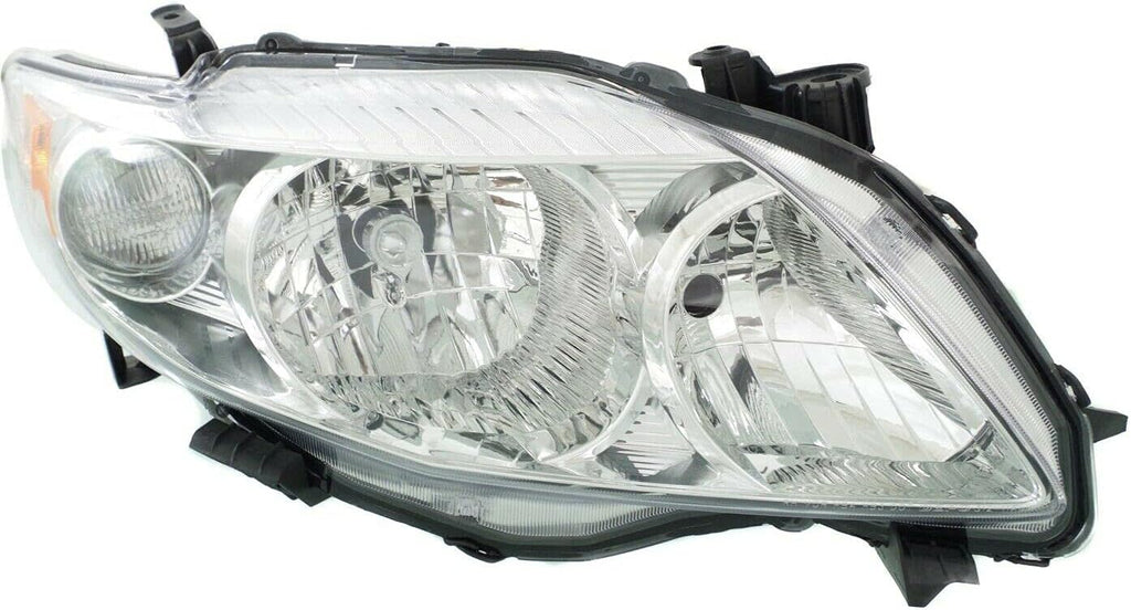 Passenger Side Right Headlight Compatible with 2009-2010 Toyota Corolla Japan Built Model F4008